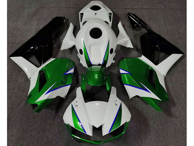 2013-2023 Verde Brillo Blanco & Azul CBR600RR Carenado