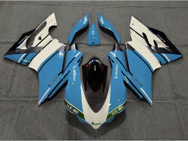 2015-2017 Estilo Azul Claro OEM Ducati 959 1299 Carenado