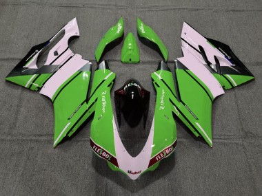 2015-2017 Estilo Verde OEM Ducati 959 1299 Carenado