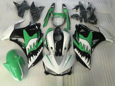 2015-2018 Tiburón Verde & Blanco R3 Carenado