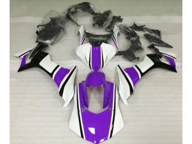 2015-2019 Blanco Brillante Morado & Negro R1 Carenado