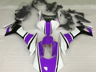 2015-2019 Blanco Brillante Morado & Negro R1 Carenado