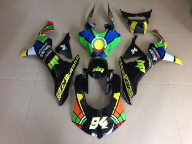 2015-2019 Brillo De Estilo Personalizado Multicolor R1 Carenado