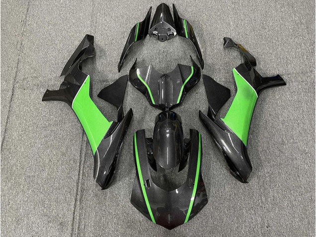 2015-2019 Fibra De Carbono & Verde R1 Carenado