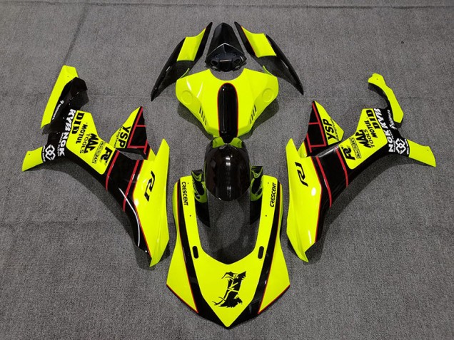 2015-2019 Floro Amarillo & Negro R1 Carenado