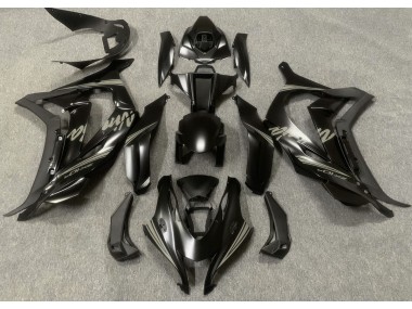 2016-2019 Negro Satinado & Gris ZX10R Carenado