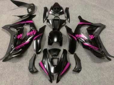 2016-2019 Negro Satinado & Rosa ZX10R Carenado