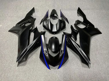 2017-2021 Acentos En Negro Mate & Azul R6 Carenado