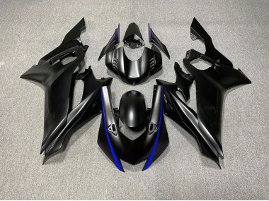 2017-2021 Acentos En Negro Mate & Azul R6 Carenado