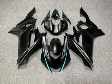 2017-2021 Acentos En Negro Mate & Verde Azulado R6 Carenado