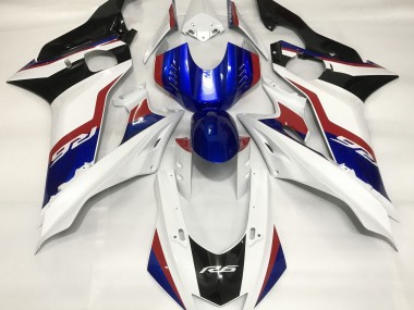 2017-2021 Blanco Brillante & Azul Intenso R6 Carenado