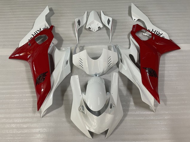 2017-2021 Blanco Brillante & Rojo J AIR R6 Carenado