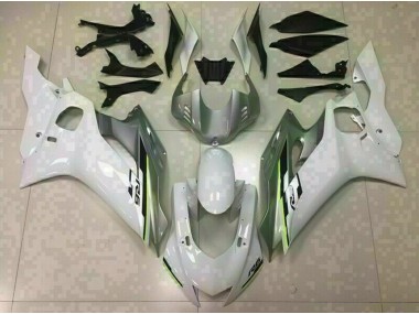 2017-2021 Blanco Brillo & Plata R6 Carenado
