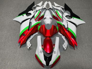 2017-2021 Brillo Rojo & Verde R6 Carenado