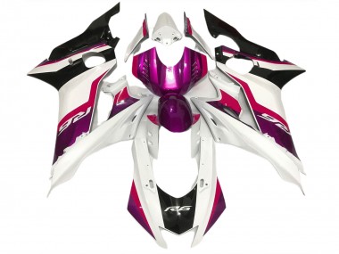 2017-2021 Rosa & Blanco Brillante R6 Carenado