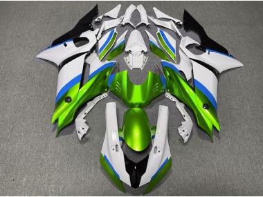 2017-2021 Verde Brillante & Azul Claro R6 Carenado