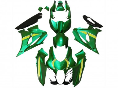 2017-2023 Estilo Común Verde GSXR 1000 Carenado