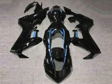 2017-2023 Forro Negro Brillante & Azul Claro CBR1000RR Carenado