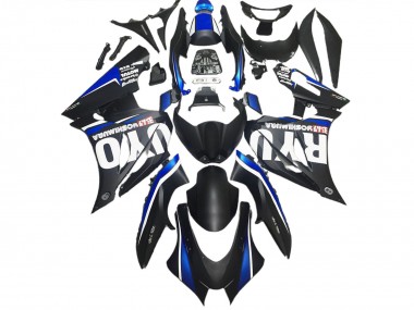 2017-2023 Negro Mate & Azul GSXR 1000 Carenado