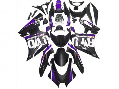 2017-2023 Negro Mate & Morado GSXR 1000 Carenado