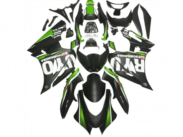 2017-2023 Negro Mate & Verde GSXR 1000 Carenado