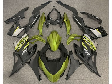 2018-2023 Amarillo Líquido & Gris Ninja 400 Carenado