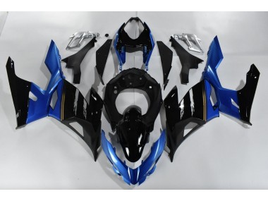 2018-2023 Azul & Negro Ninja 400 Carenado