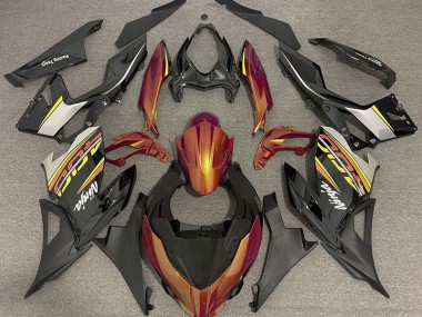 2018-2023 Naranja Líquido & Gris Ninja 400 Carenado