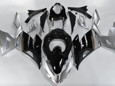 2018-2023 Plata & Negro Ninja 400 Carenado