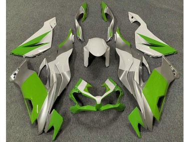 2019-2023 Verde Blanco & Plata ZX6R Carenado