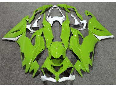 2019-2023 Verde Brillante & Blanco ZX6R Carenado