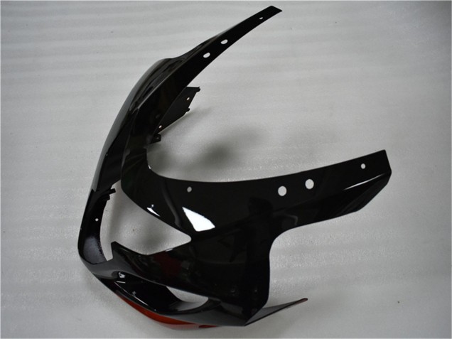 Carenados Moto Suzuki GSXR 600/750 2004-2005 - Negro Brillante Rojo Raya Asequibles