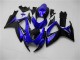 Carenados Moto Suzuki GSXR 600/750 2006-2007 - Azul Negro Brillante Asequibles