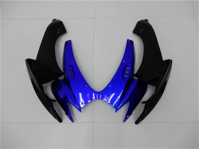 Carenados Moto Suzuki GSXR 600/750 2006-2007 - Azul Negro Brillante Asequibles