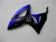 Carenados Moto Suzuki GSXR 600/750 2006-2007 - Azul Negro Brillante Asequibles