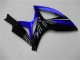 Carenados Moto Suzuki GSXR 600/750 2006-2007 - Azul Negro Brillante Asequibles
