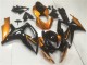 Carenados Moto Suzuki GSXR 600/750 2006-2007 - Naranja Negro Brillante Asequibles