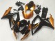 Carenados Moto Suzuki GSXR 600/750 2006-2007 - Naranja Negro Brillante Asequibles