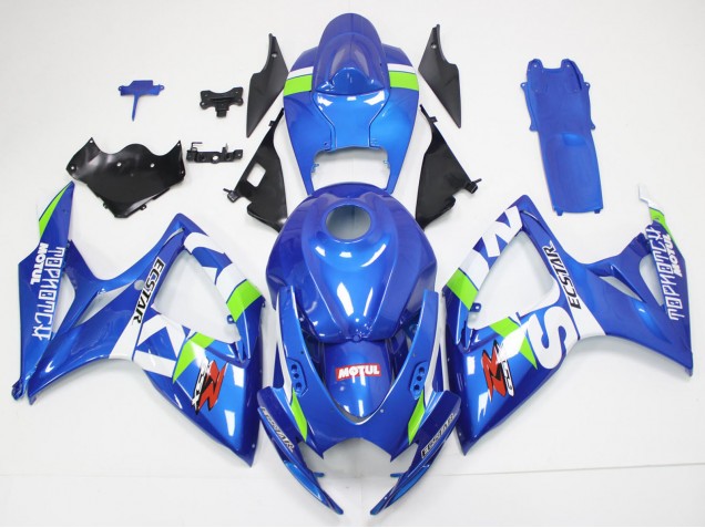 Carenados Moto Suzuki GSXR 600/750 2006-2007 - Azul Blanco Verde Rojo Asequibles