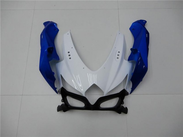 Carenados Moto Suzuki GSXR 600/750 2008-2010 - Blanco Azul Asequibles