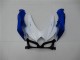 Carenados Moto Suzuki GSXR 600/750 2008-2010 - Blanco Azul Asequibles