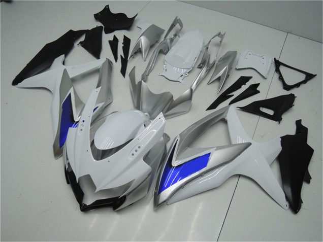 Carenados Moto Suzuki GSXR 600/750 2008-2010 - Plata Blanco Azul Negro Asequibles