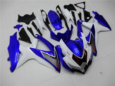 Carenados Moto Suzuki GSXR 600/750 2008-2010 - Blanco Azul Negro Rojo Línea Asequibles