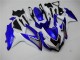 Carenados Moto Suzuki GSXR 600/750 2008-2010 - Blanco Azul Negro Rojo Línea Asequibles