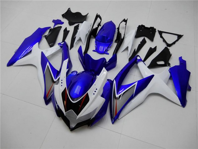 Carenados Moto Suzuki GSXR 600/750 2008-2010 - Blanco Azul Negro Rojo Línea Asequibles