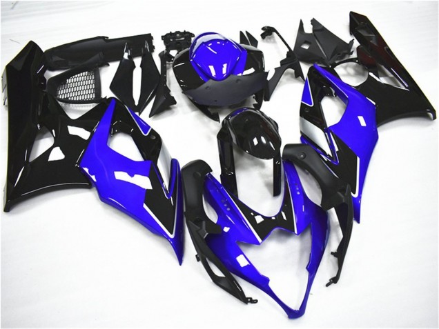 Kits Carenado Moto Suzuki GSXR 1000 2005-2006 - Azul Negro Asequibles