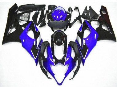 Kits Carenado Moto Suzuki GSXR 1000 2005-2006 - Azul Negro Asequibles