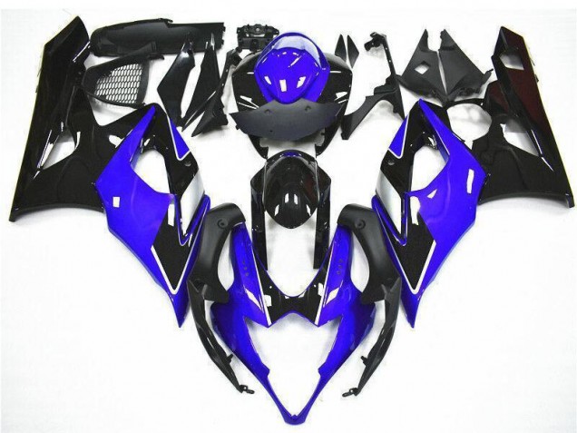 Kits Carenado Moto Suzuki GSXR 1000 2005-2006 - Azul Negro Asequibles