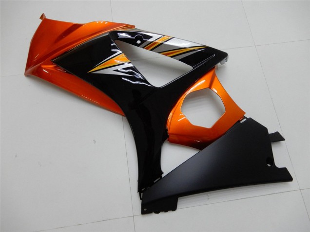 Carenado Moto Suzuki GSXR 1000 2007-2008 - Naranja Negro Asequibles