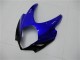 Carenados Moto Suzuki GSXR 1000 2007-2008 - Blanco Azul Negro No Calcomanía Asequibles